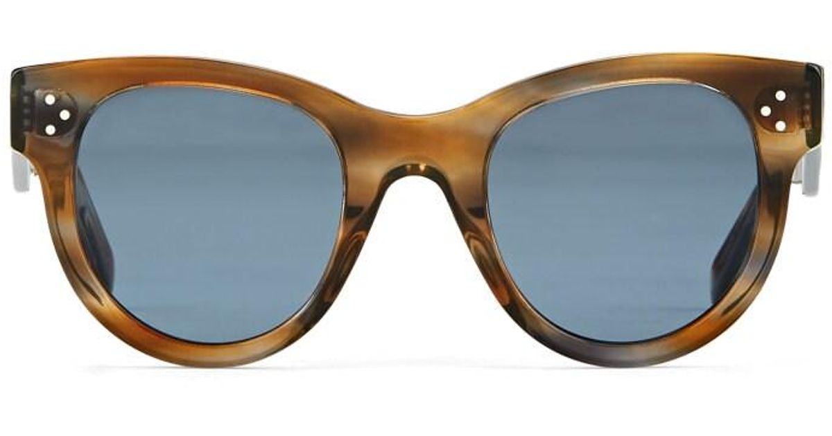Céline Cl4003in Sunglasses in Brown Lyst