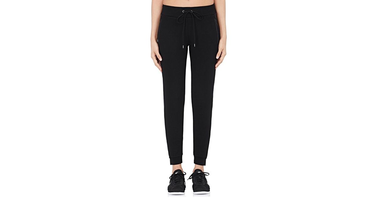 synthetic track pants