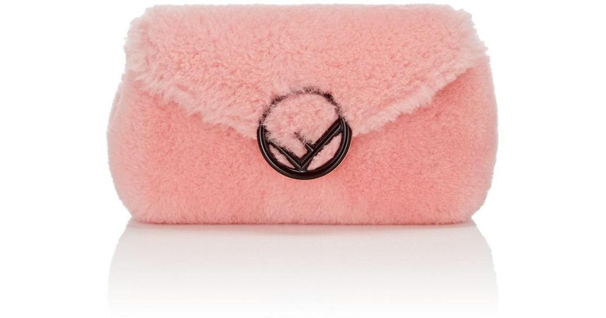 Fendi Pink Shearling Bag | IUCN Water