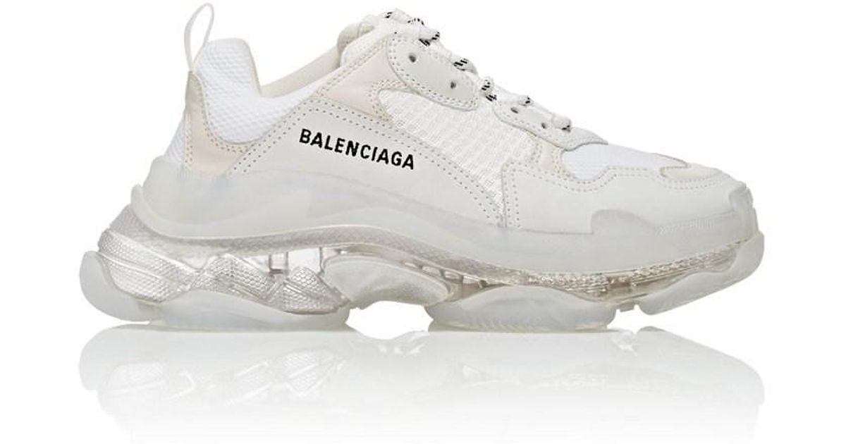 white triple s balenciaga women's