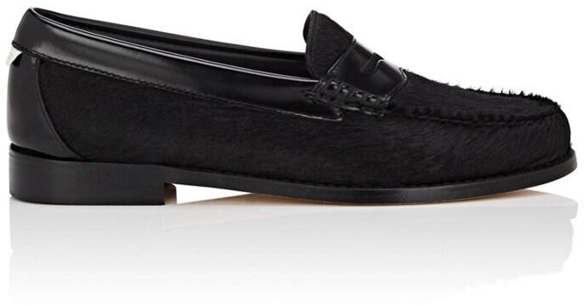 whitney calf hair weejuns