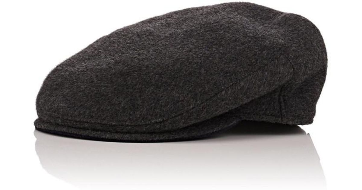 borsalino wool cashmere ivy cap