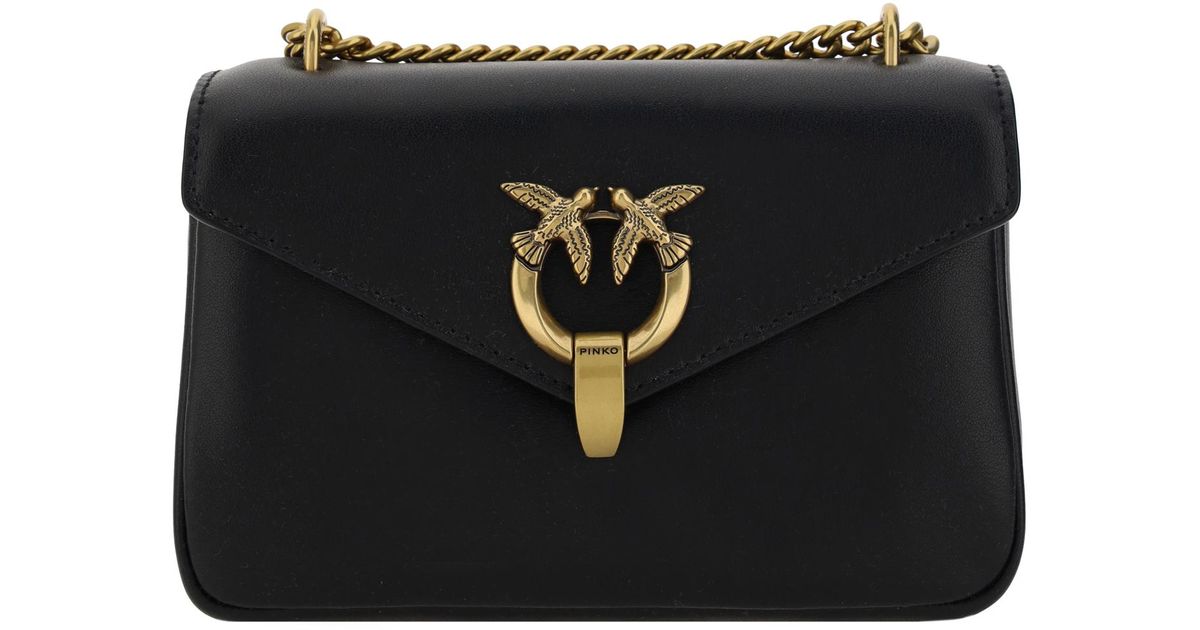 Pinko Shoulder Bags in Black Lyst