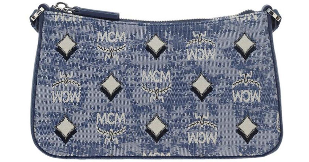 MCM Shoulder Bags in Blue Lyst