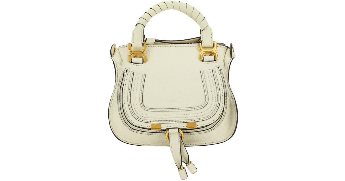 Chloé Marcie Mini Handbag in Metallic | Lyst