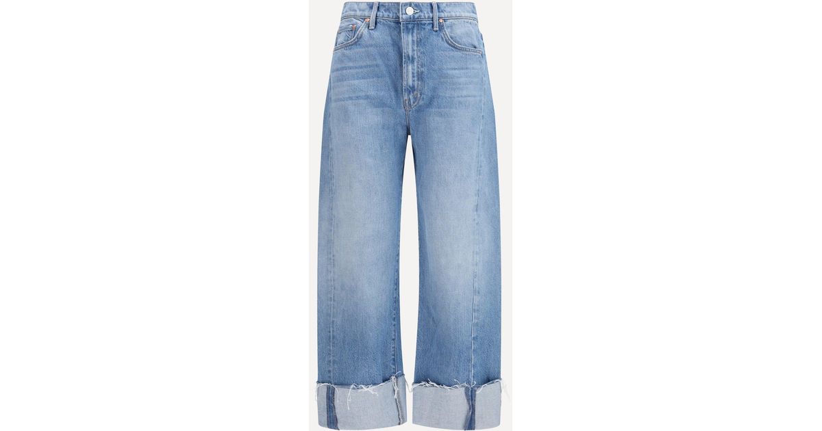 Mother Half-Pipe Jeans in Blue | Lyst UK