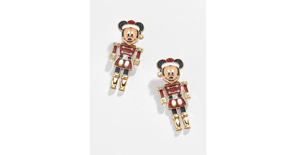 BaubleBar Synthetic Mickey Mouse Nutcracker Disney Earrings Lyst