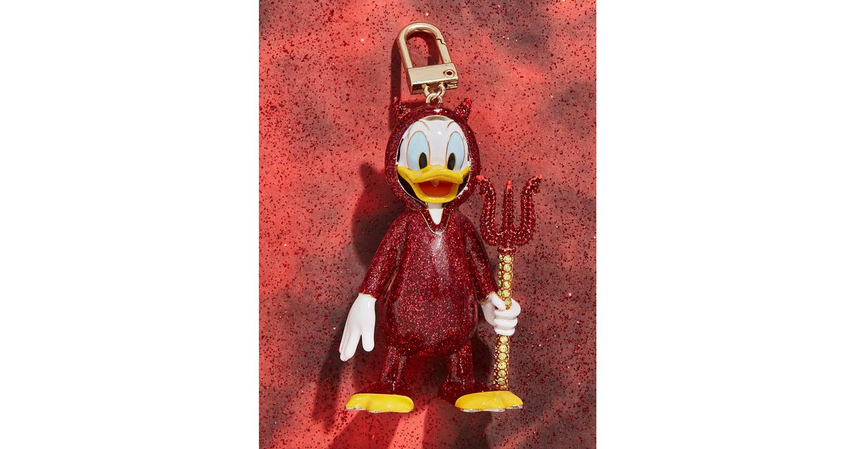 BaubleBar Donald Duck Disney Bag Charm in Red | Lyst