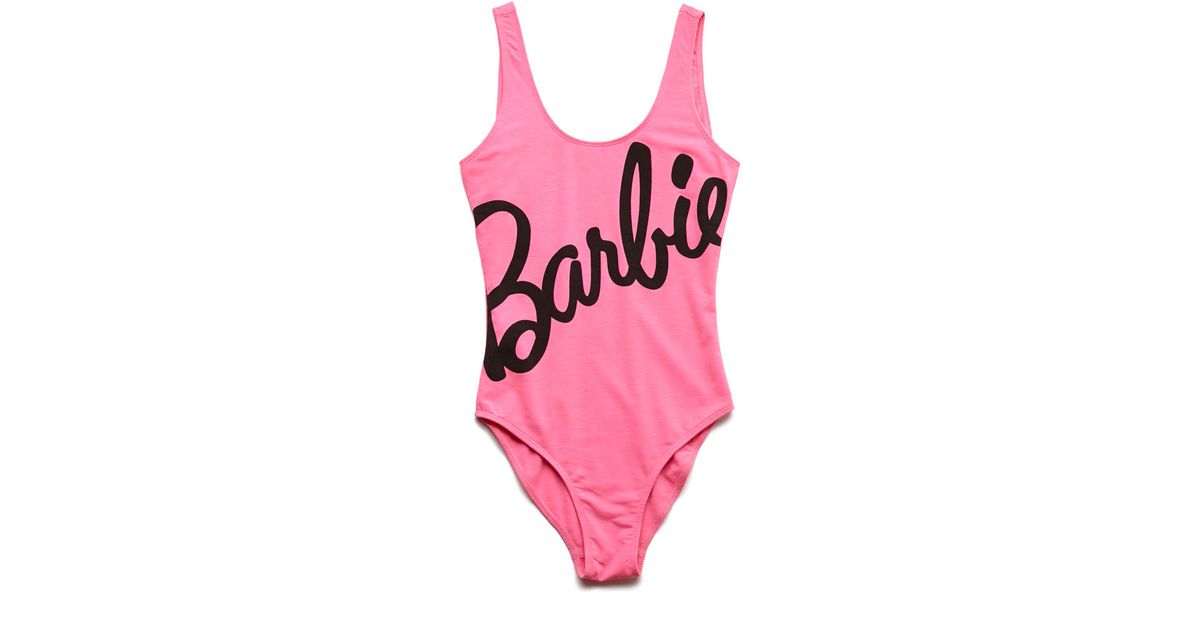 pink barbie one piece