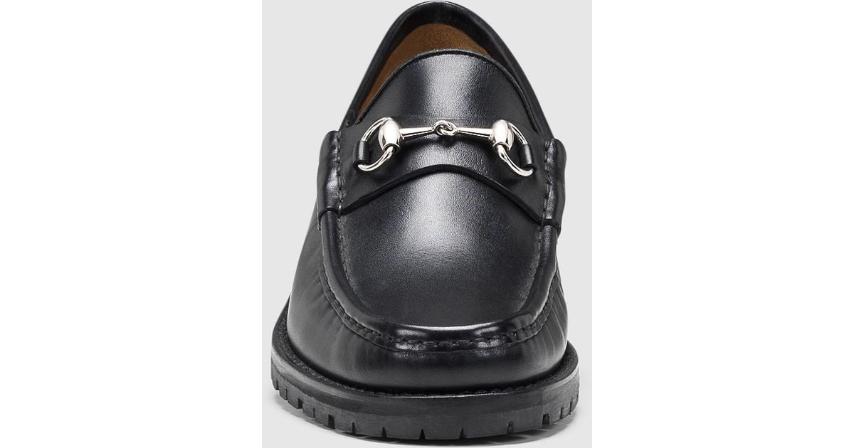 gucci bit loafer mens