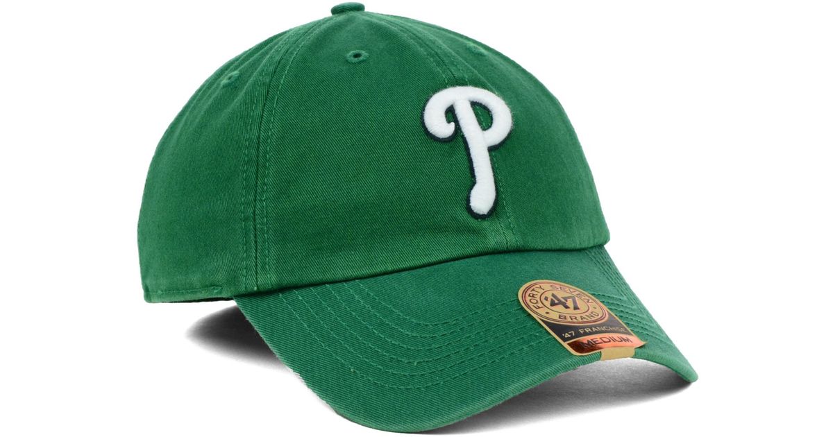 47 Brand Philadelphia Phillies Mlb Kelly 47 Franchise Cap in Green for Men  | Lyst