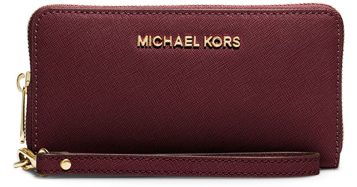 michael kors maroon wallet