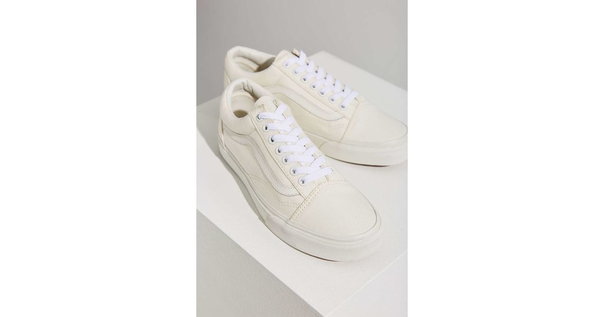 Cream and hotsell white vans