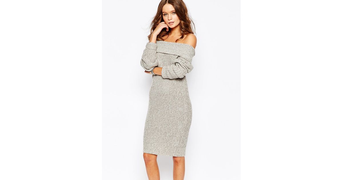 grey jumper dress