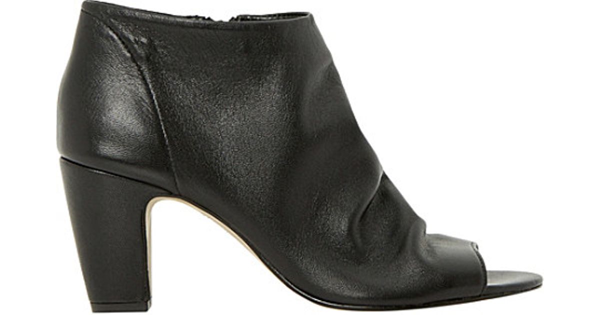 womens open toe boots