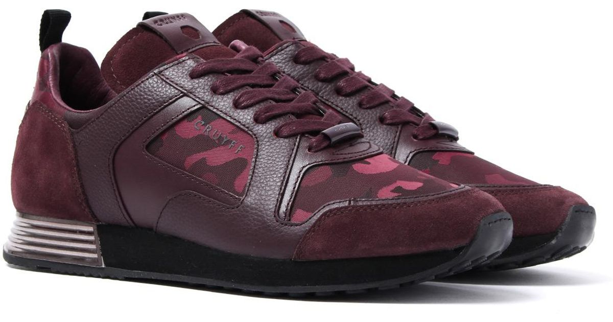 cruyff leather trainers