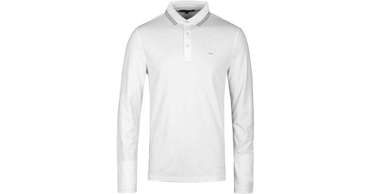 michael kors long sleeve polo