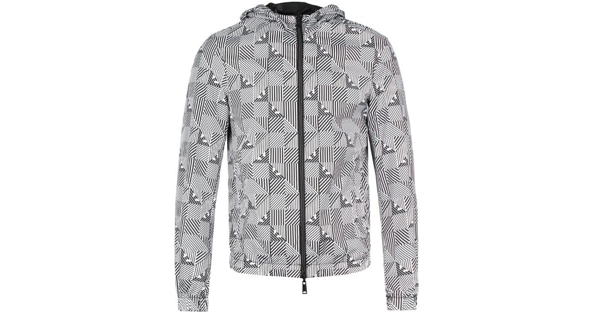 emporio armani rain jacket