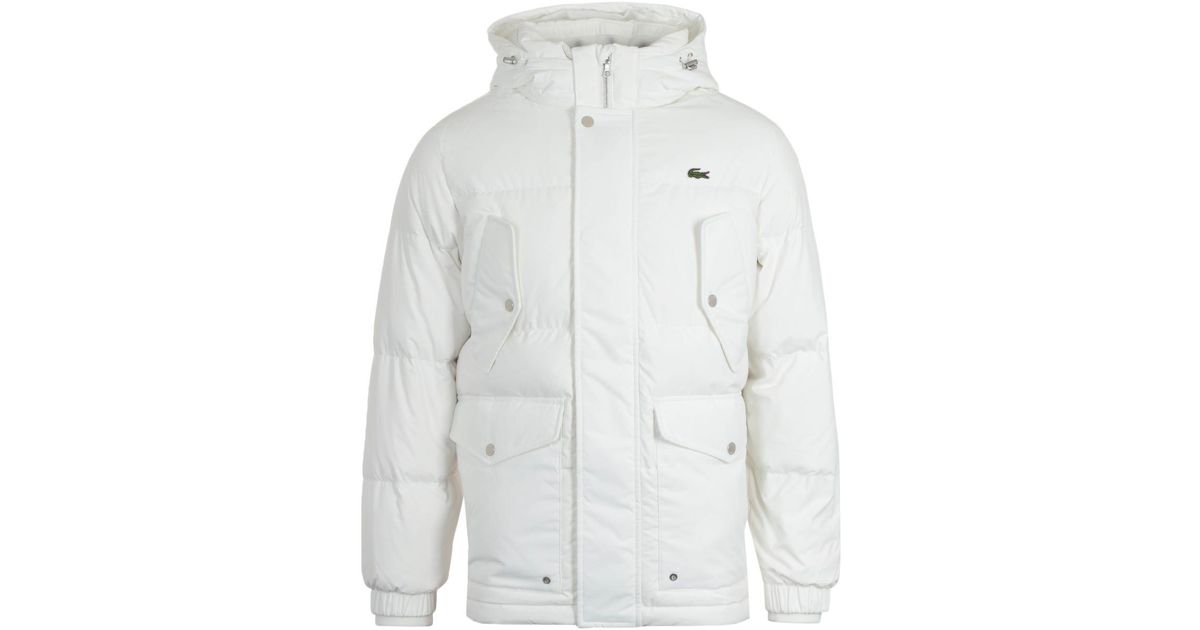 Water Repellent White Down Jacket 