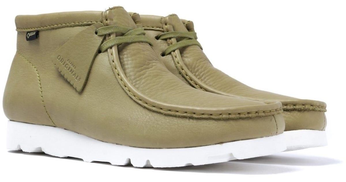 clarks olive green shoes