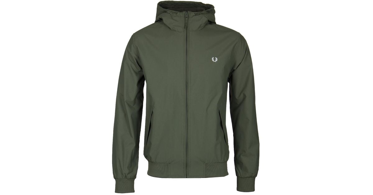 Fred Perry Brentham Jacket Green Flash Sales, UP TO 52% OFF | www.seo.org