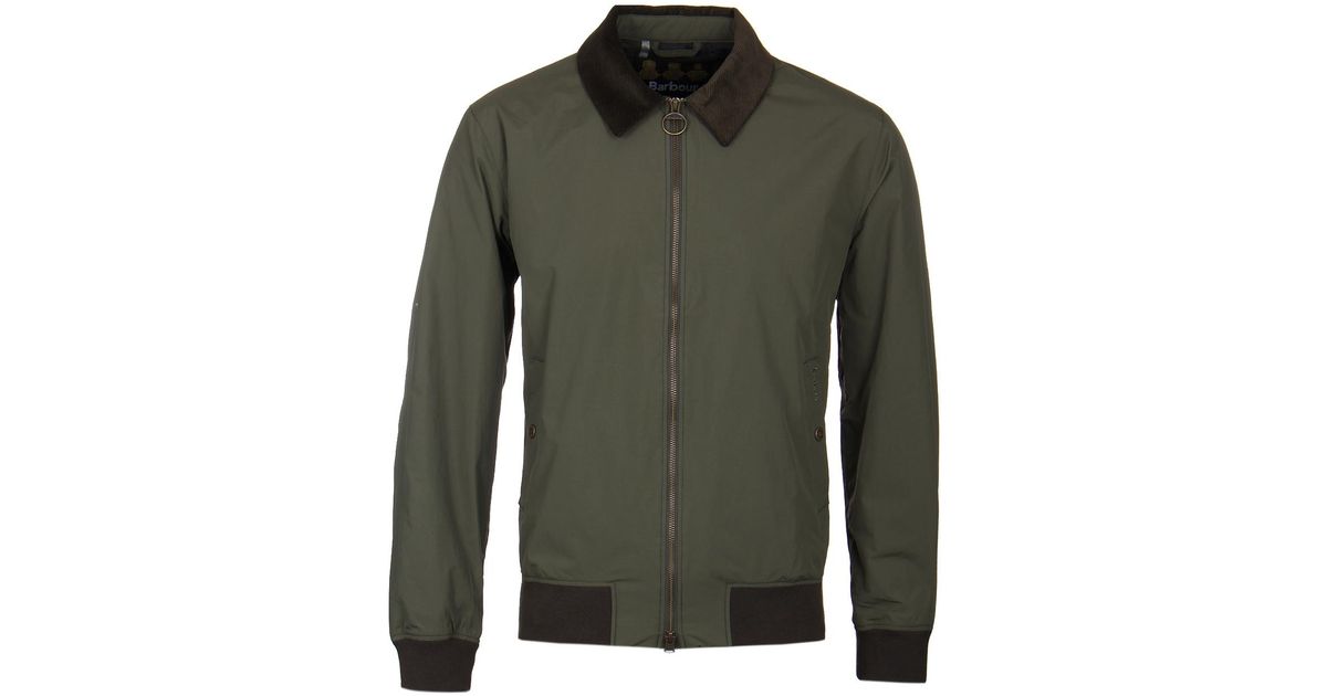 Barbour Synthetic Corpach Olive Green Casual Jacket for Men - Lyst