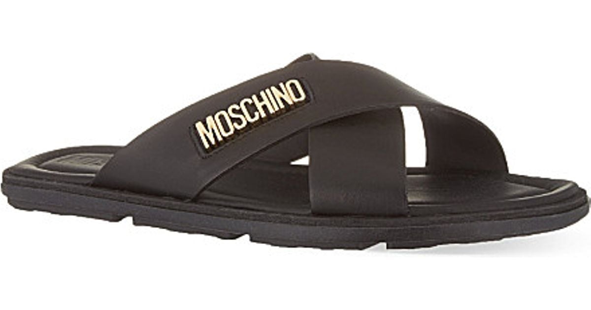 moschino sandals mens