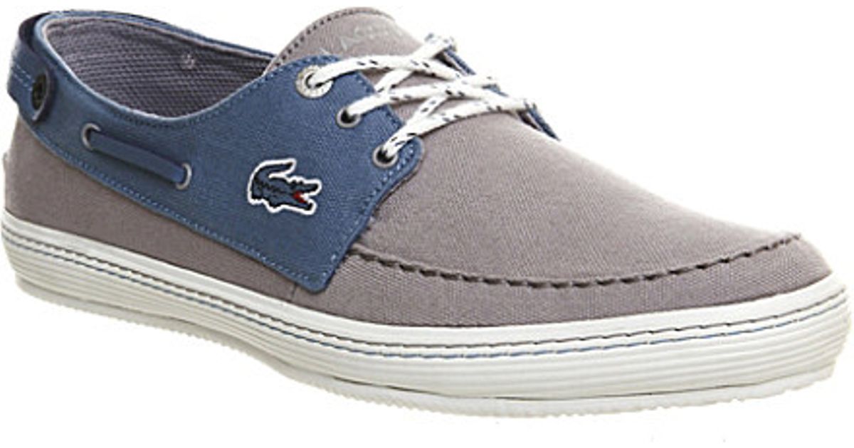 lacoste boat trainers