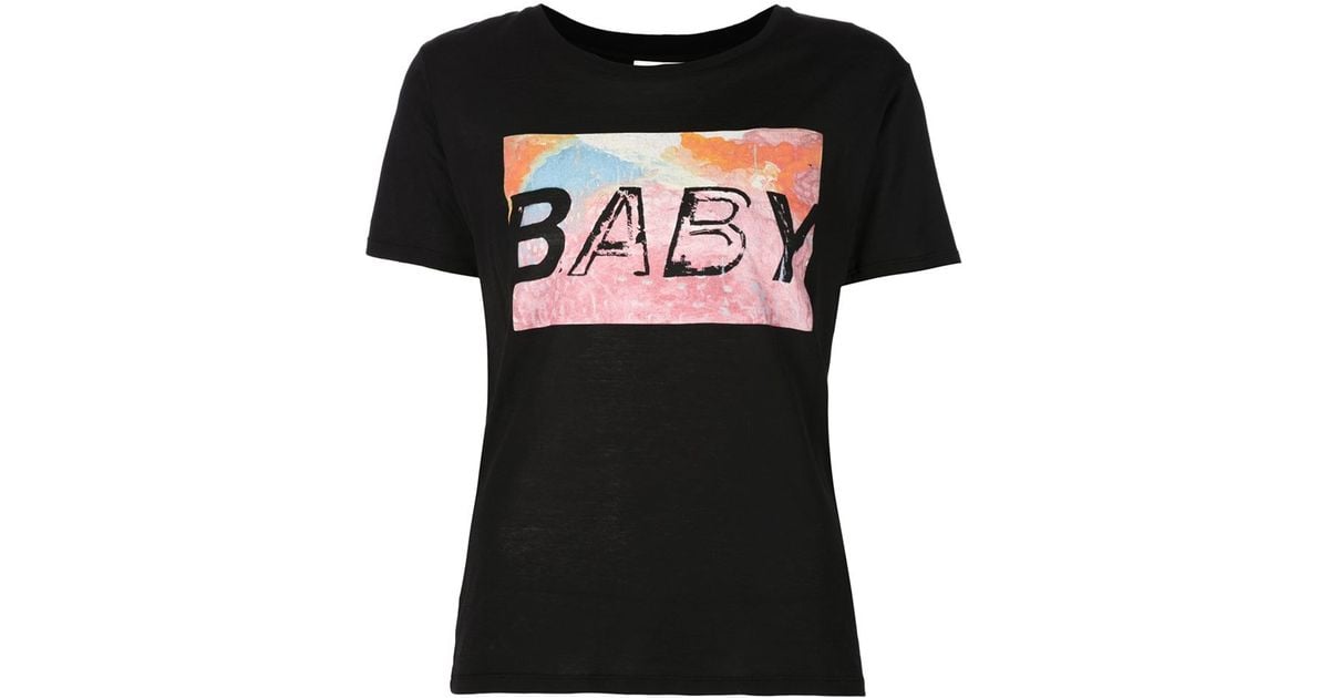 saint laurent baby tee