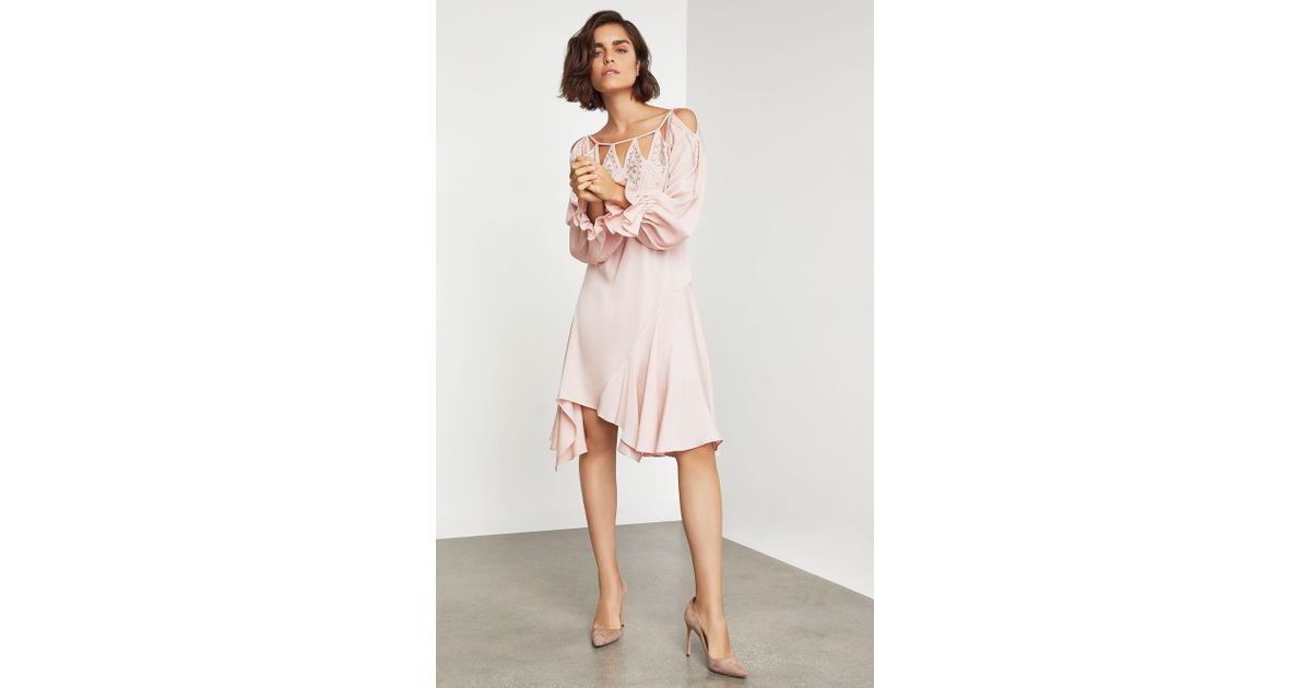 bcbgeneration rose smoke dress