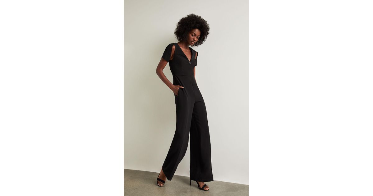 bcbg cutout jumpsuit