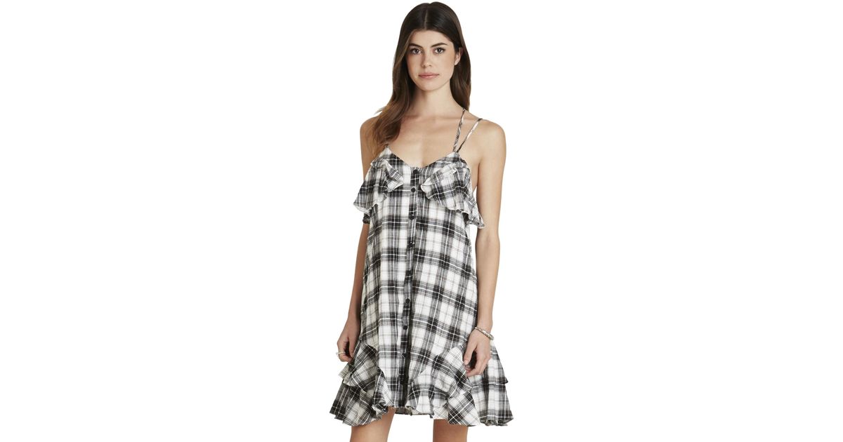 bcbgeneration plaid dress