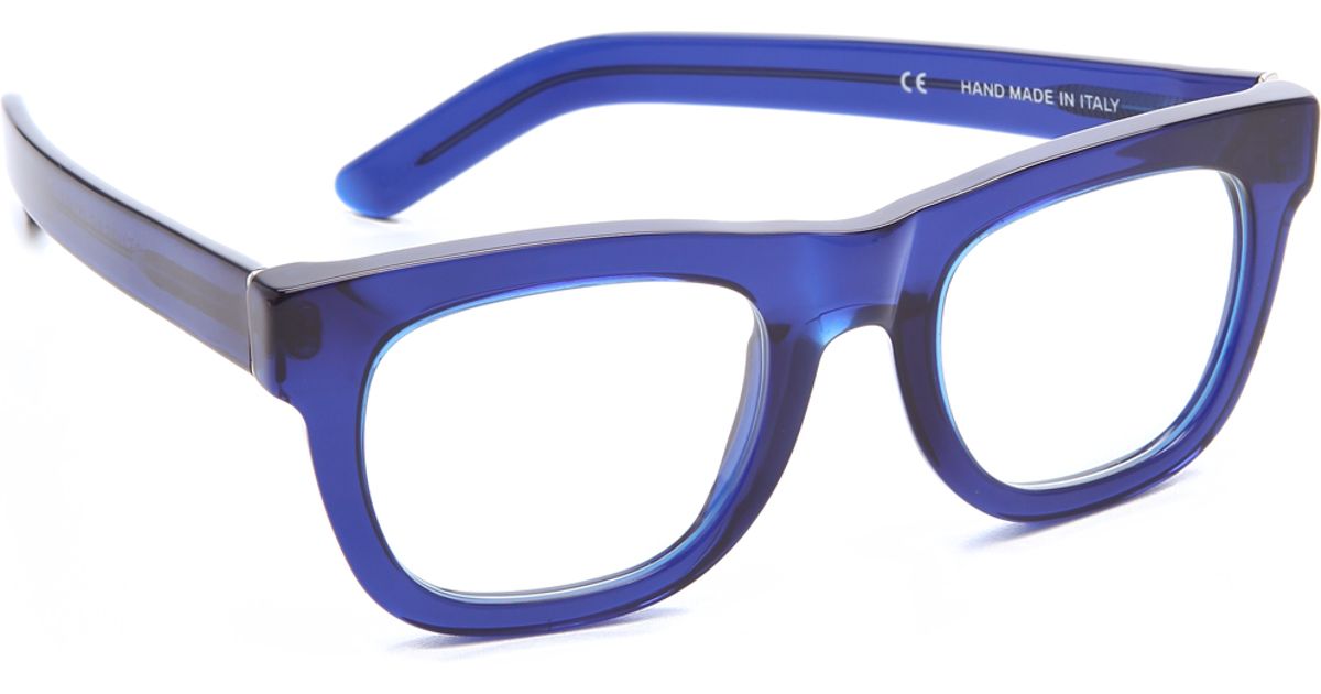 Retrosuperfuture Ciccio Glasses - Blue | Lyst