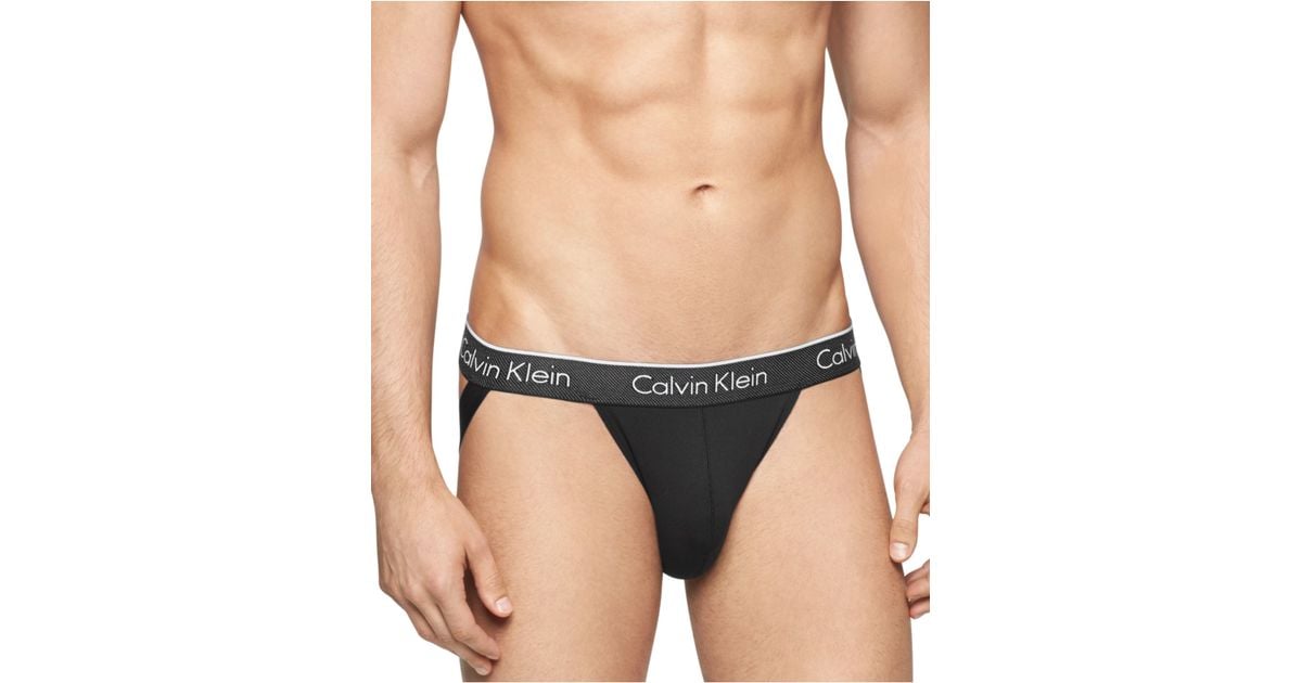 Calvin Klein Air Men's Jock Strap in Black for Men | Lyst