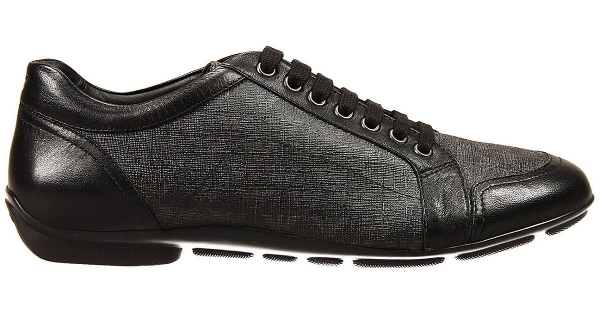 emporio armani black shoes