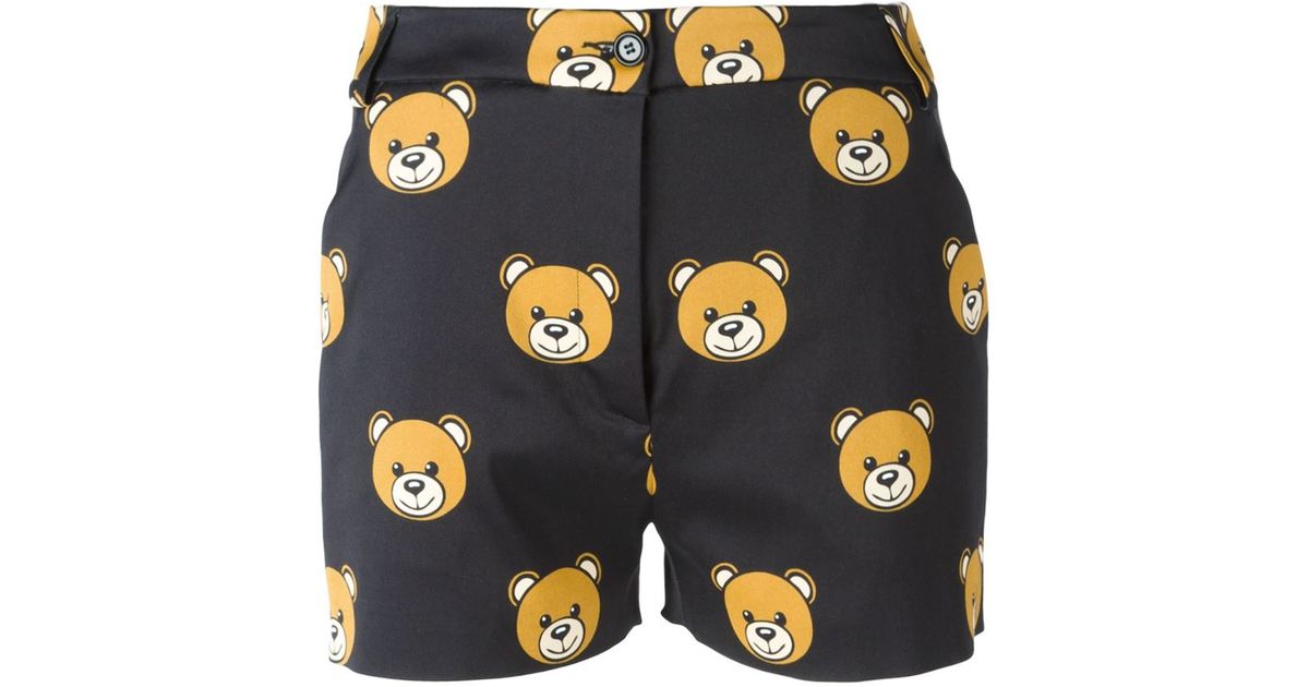 moschino teddy shorts