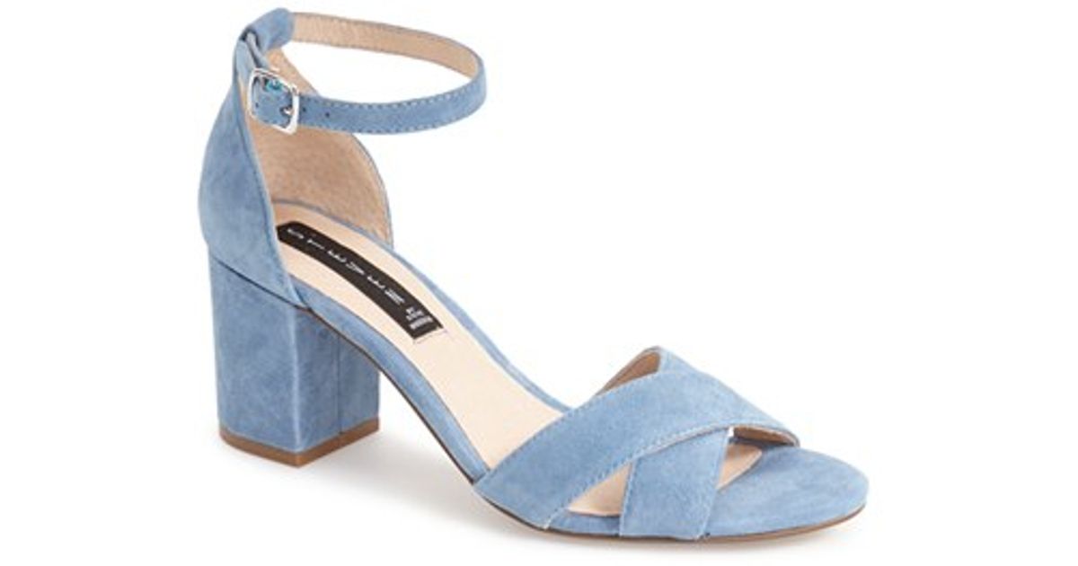 steve madden blue suede