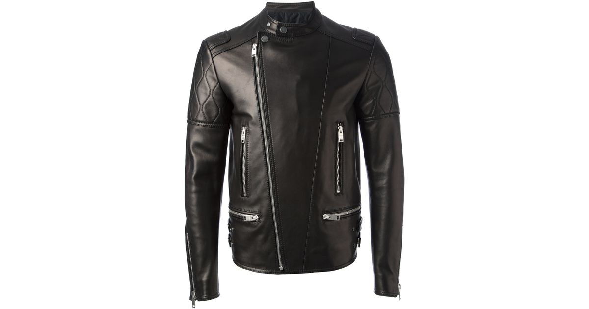 balenciaga biker jacket men