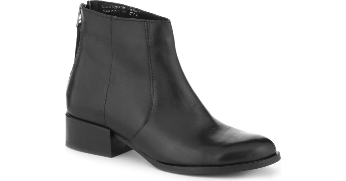 Carvela black slice ankle boots Clearance