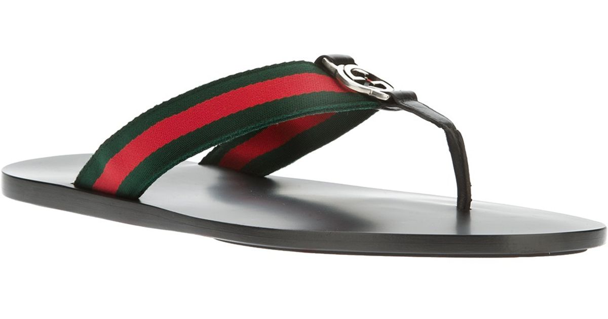 mens gucci flip flops sale