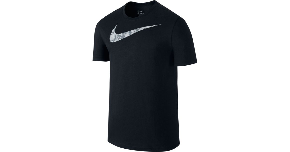 black camo nike shirt