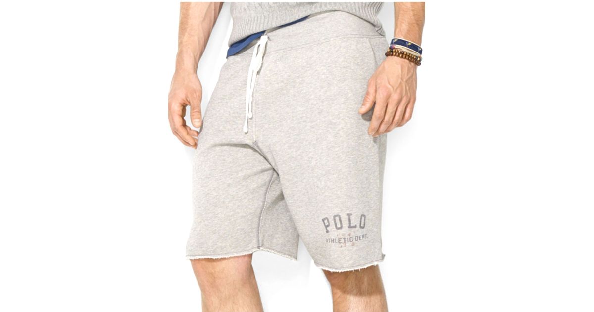 ralph lauren fleece shorts