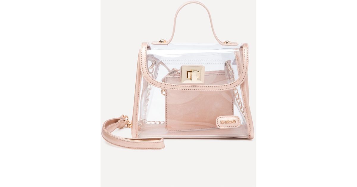 bebe clear bag