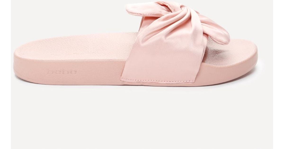 bebe slides pink