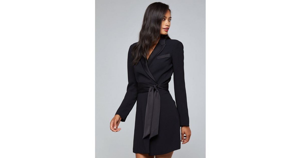 bebe crepe suit dress