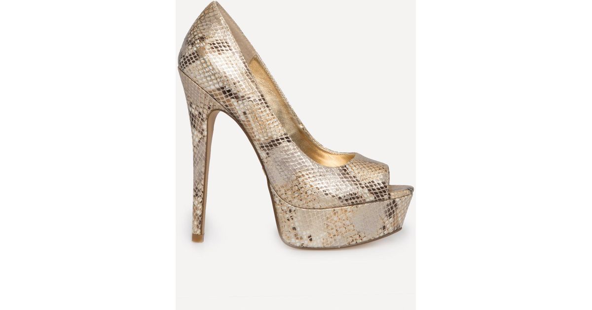 bebe platform heels