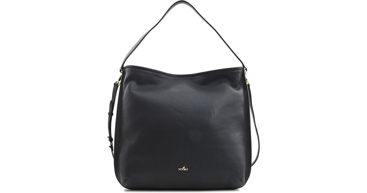 Lyst Hogan Print Hobo Bag In Blue