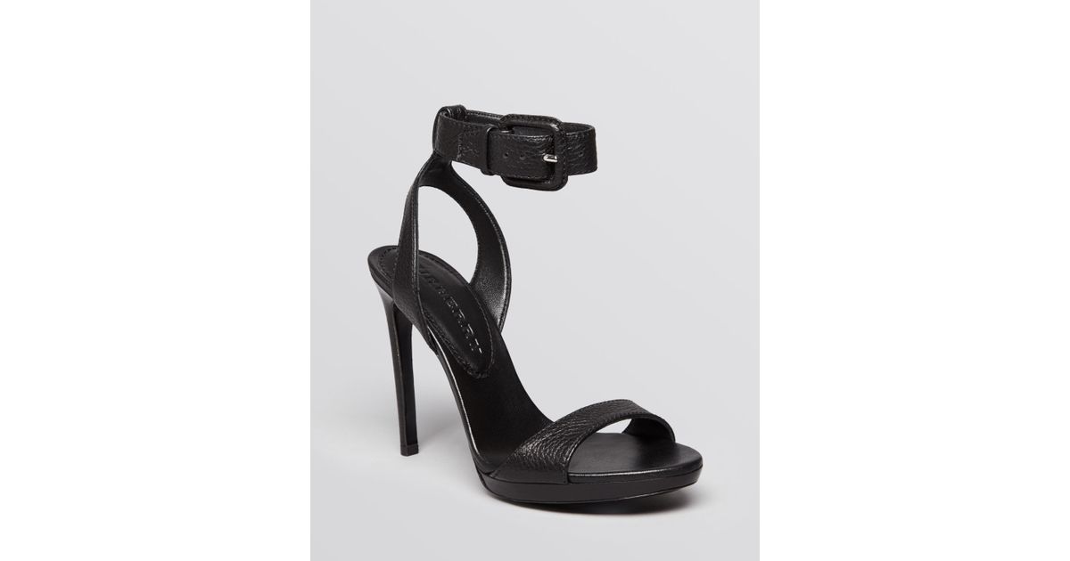 burberry high heel sandals