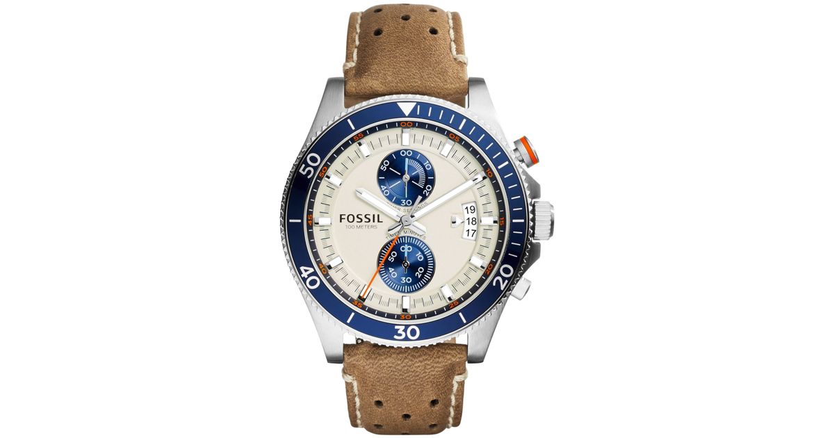 fossil wakefield chronograph