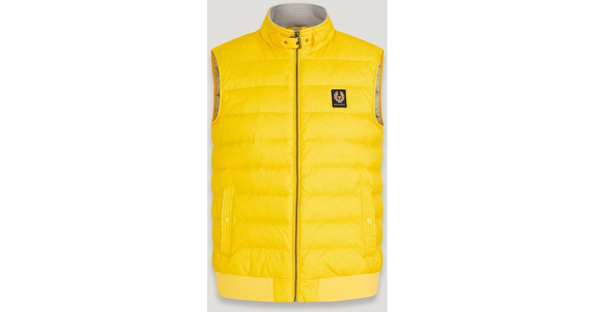 Belstaff Circuit steppweste in Gelb für Herren Lyst DE